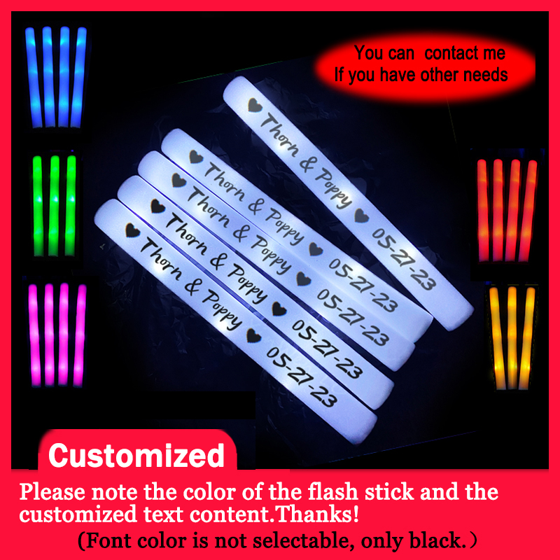 Centerpiece Stick - 20/30/40/60/80/100/120 Adet RGB LED Işıklı Köpük