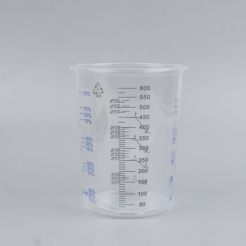 Plastic Cup 50Pcs - 50 adet 600ml kalibre edilmiş plastik