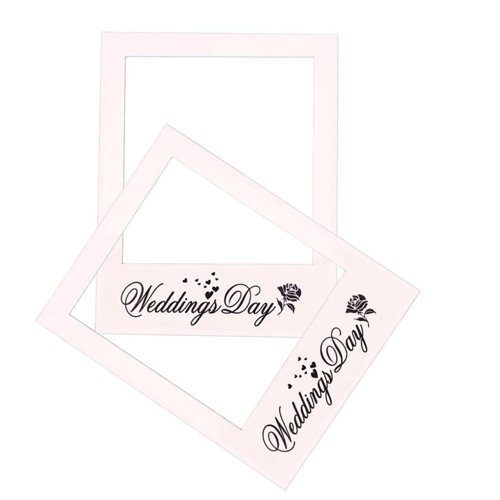 Photo Booth Frame - Düğün Günü Fotoğraf Çerçevesi DIY Fotoğraf