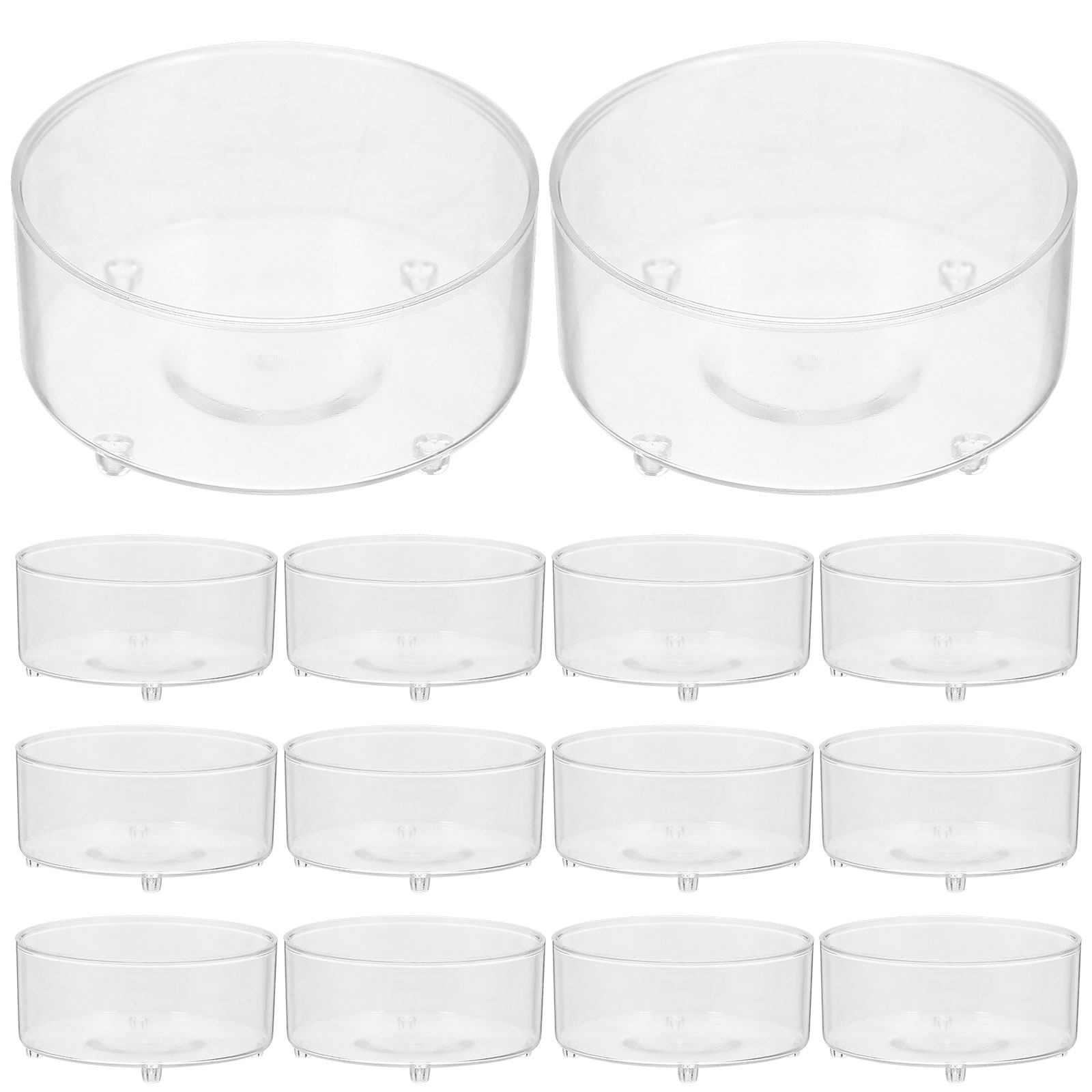 Plastic Cup 50Pcs - 50 Adet Plastik Bardak, Tealight Mumlar