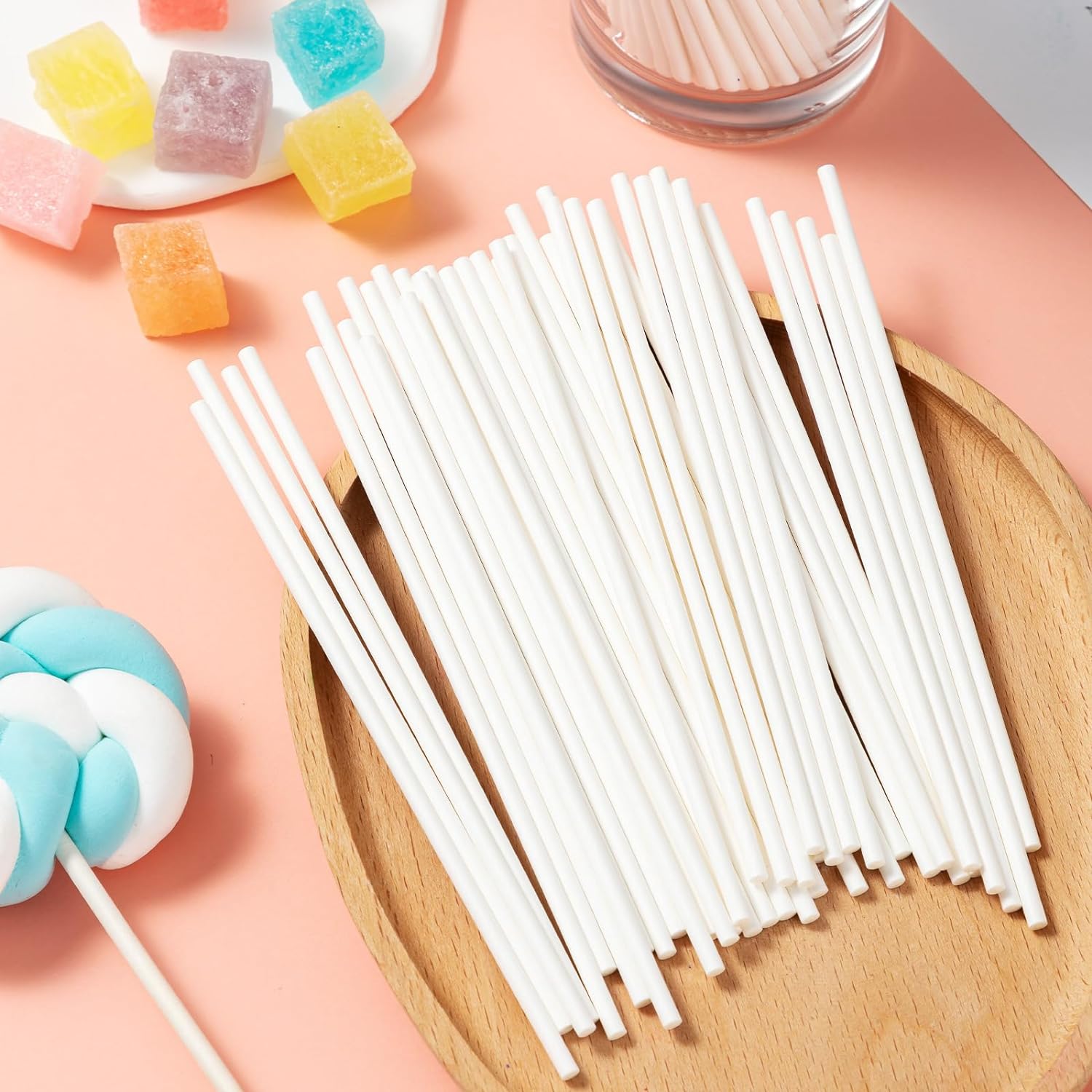 Cotton Candy Cone - 100 Adet DIY Şeker Çubukları Lolipop