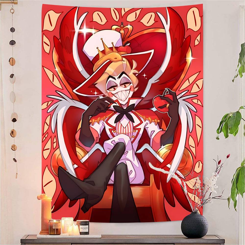 Dessert Table Backdrop - Alastor H-Hazbin Otel Fotoğraf Arka Planı