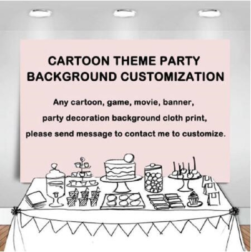 Fotoğraf Arka Planı Yetişkinle - Dessert Table Backdrop incelemesi ve fiyatı