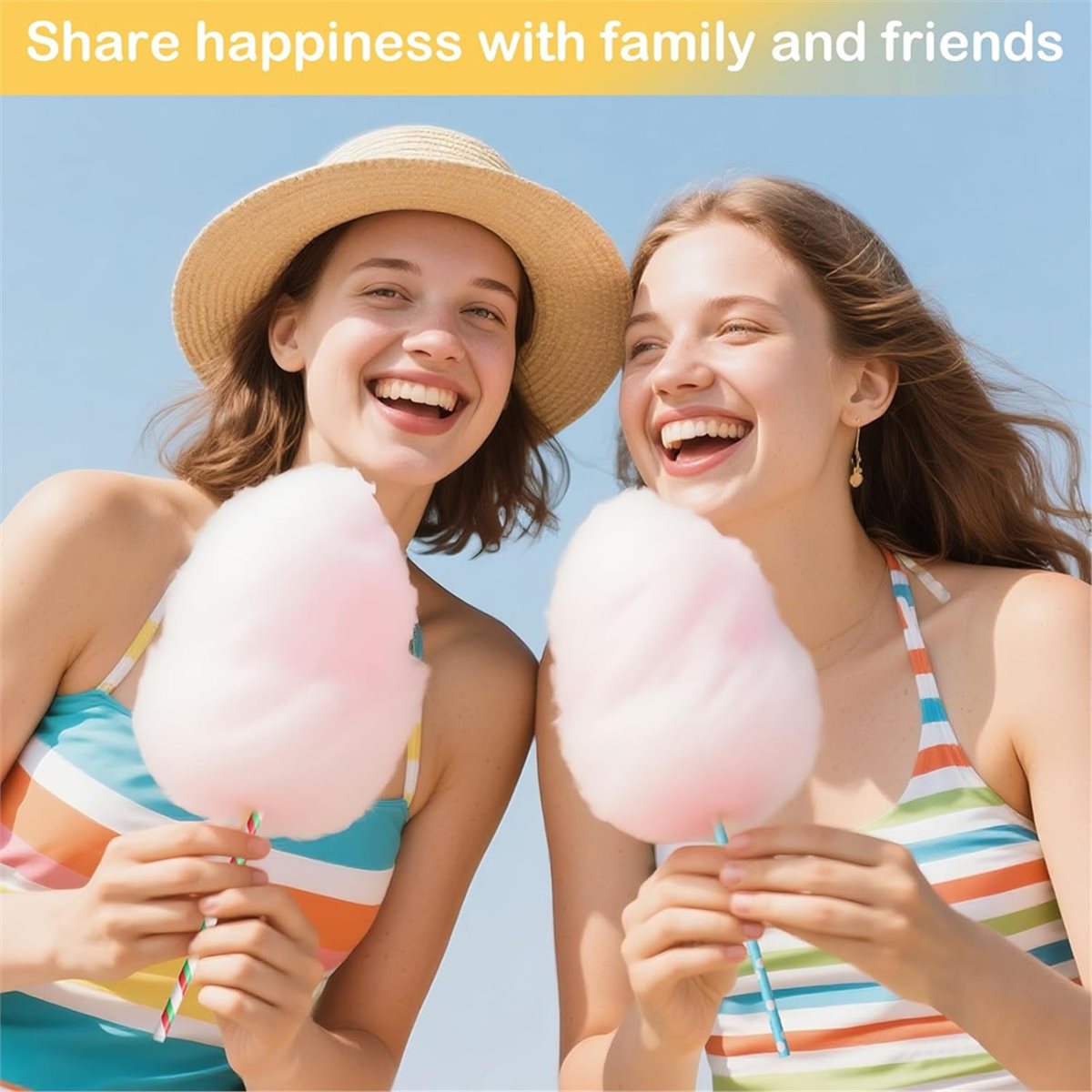 ABZT 200 Adet Pamuk Şeker Küla - Cotton Candy Cone incelemesi ve fiyatı