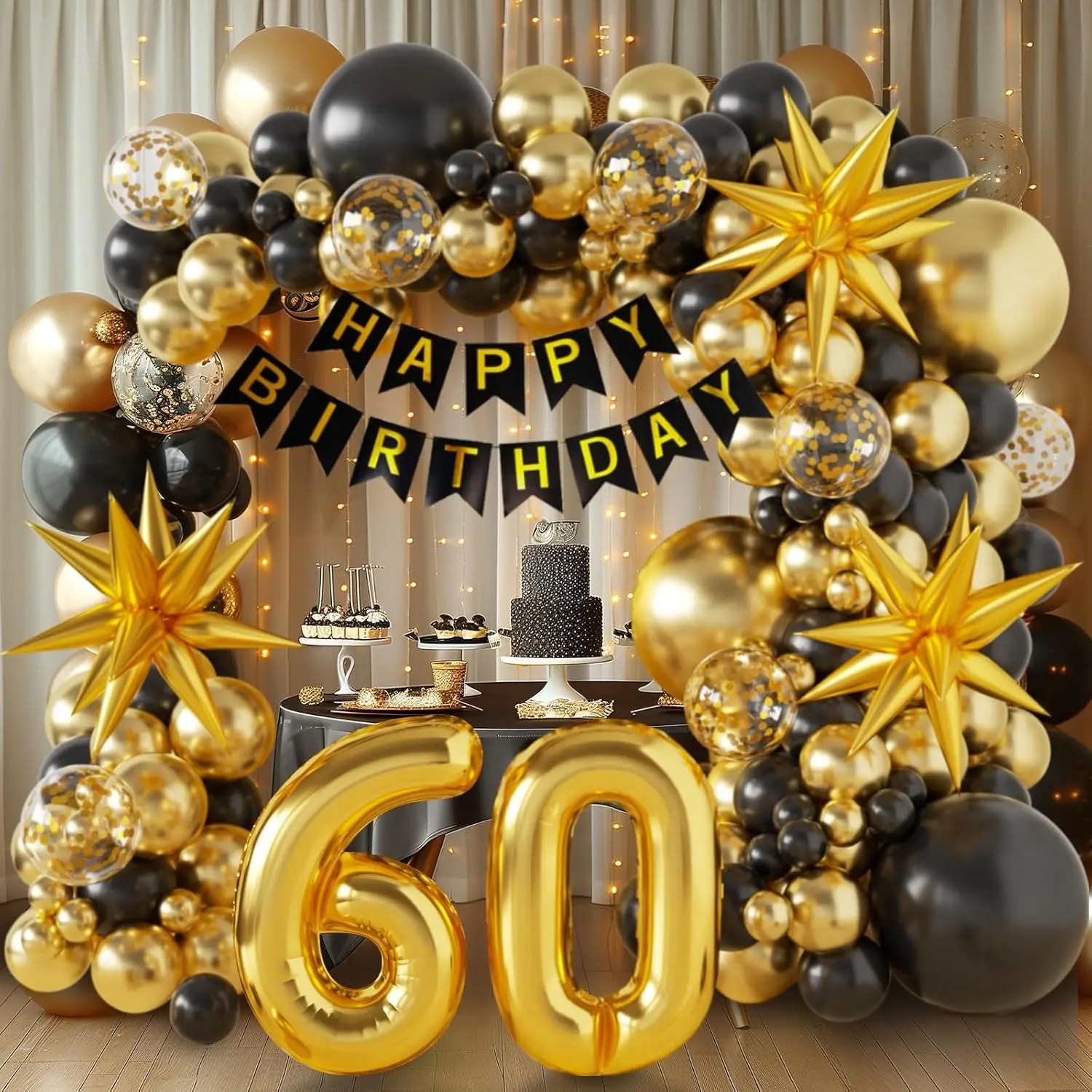 40/50/60. Doğum Günü Süslemele - Party Banner Gold incelemesi ve fiyatı