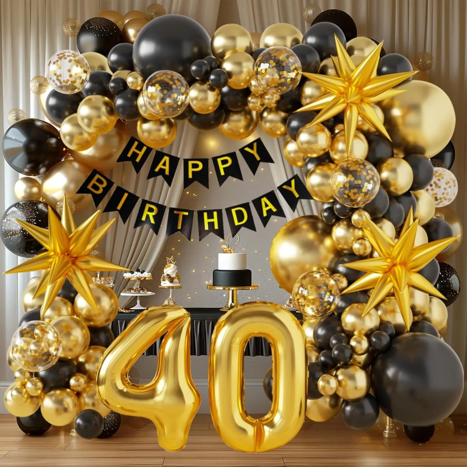40/50/60. Doğum Günü Süslemele - Party Banner Gold incelemesi ve fiyatı