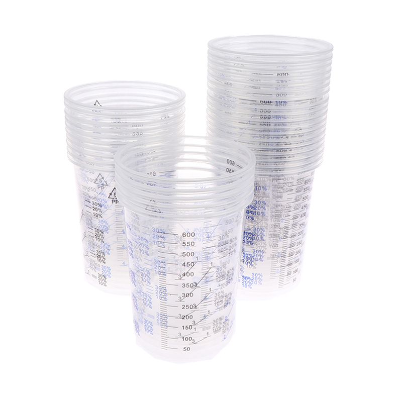 50 adet 600ml kalibre edilmiş  - Plastic Cup 50Pcs incelemesi ve fiyatı