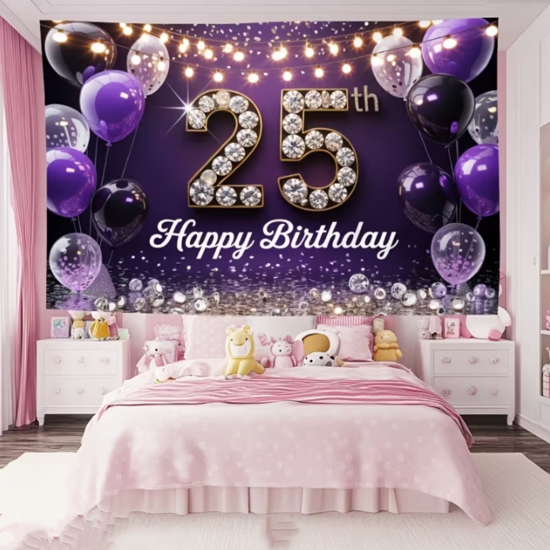 25. Mutlu Doğum Günü Partisi D - Party Banner Gold incelemesi ve fiyatı