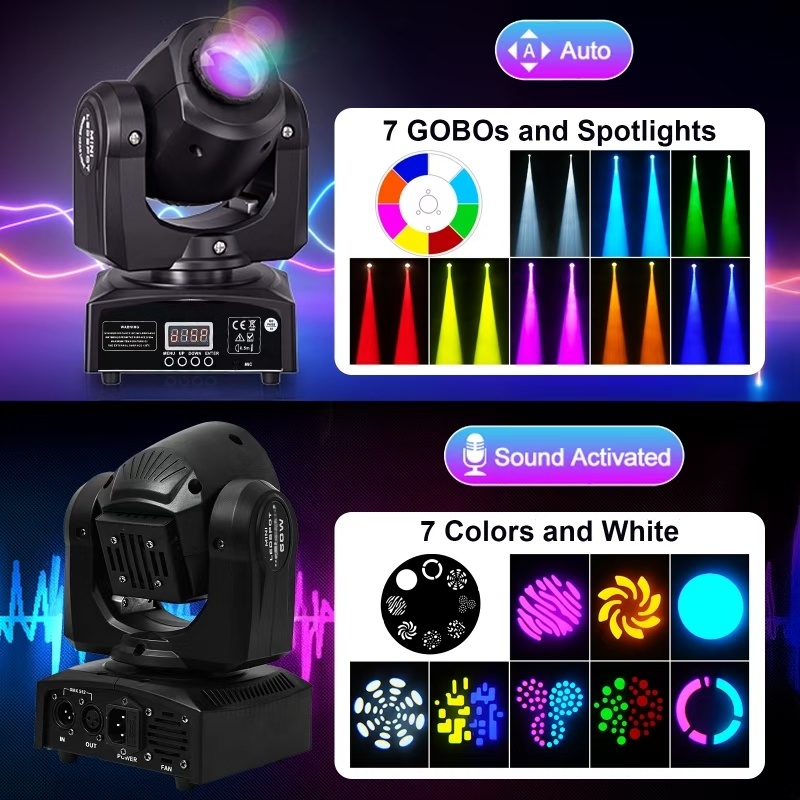 2 adet 60W Mini Led Dmx Gobo h - Event Party Dj incelemesi ve fiyatı
