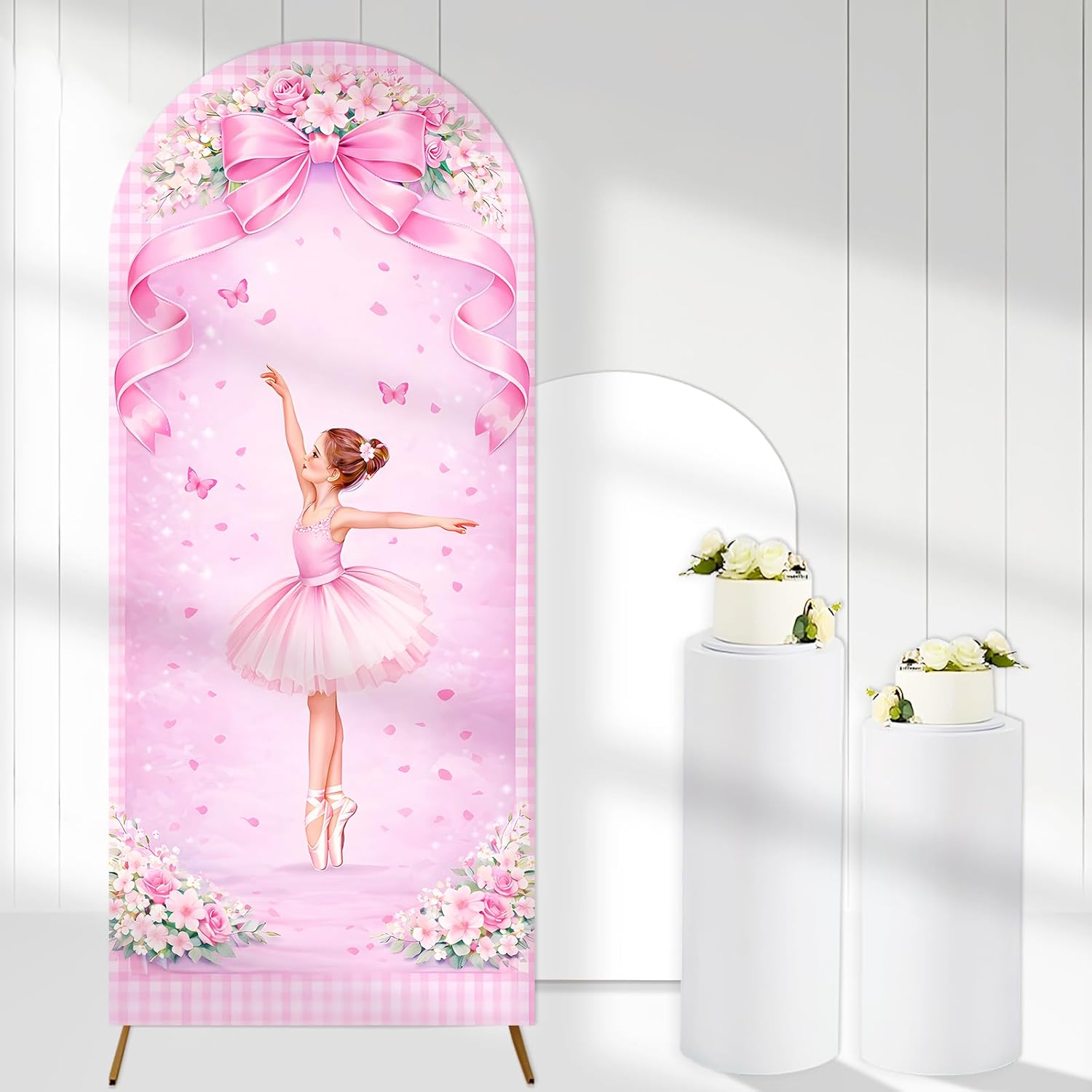 Özel 2 Taraflı Balerin Kemerli - Dessert Table Backdrop incelemesi ve fiyatı