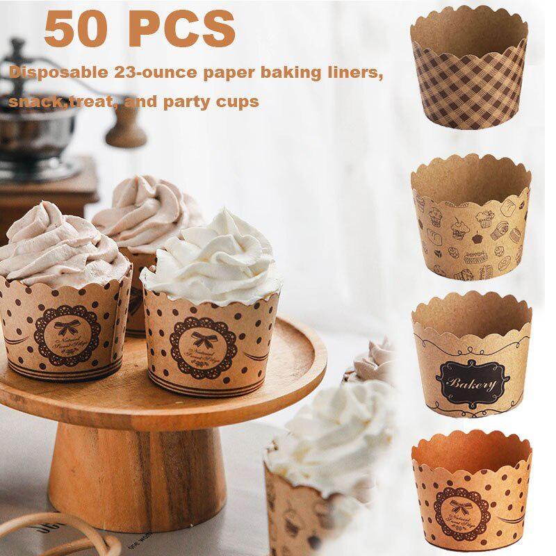 50 adet/paket Cupcake kağıt ba - Event Supplies incelemesi ve fiyatı