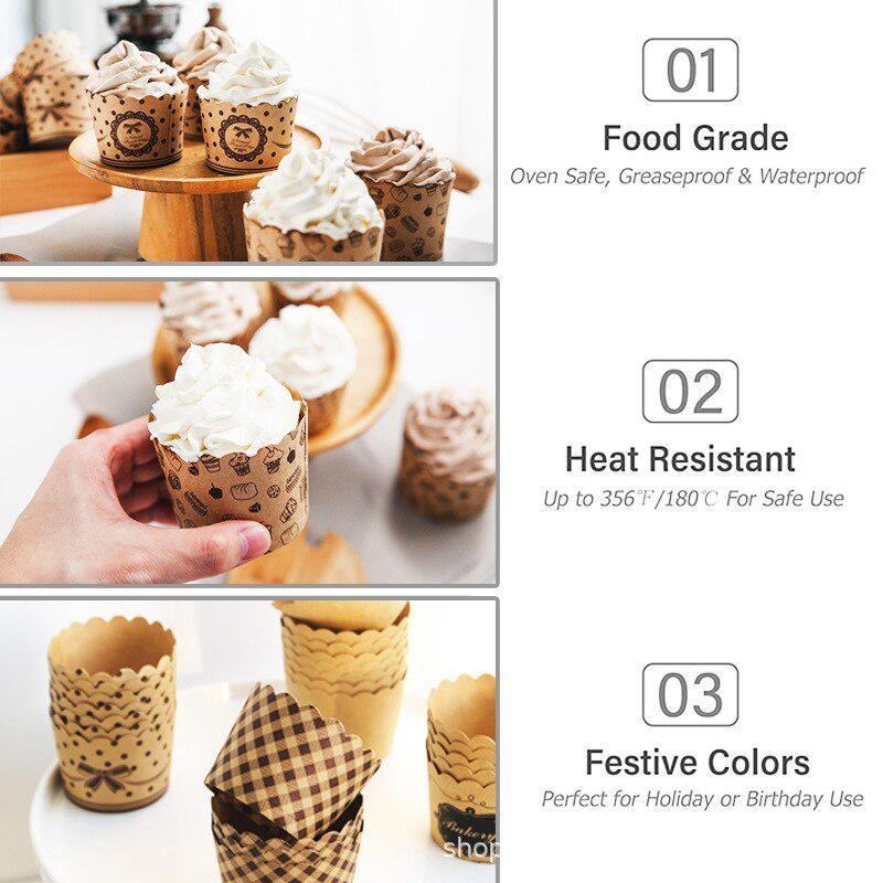 50 adet/paket Cupcake kağıt ba - Event Supplies incelemesi ve fiyatı