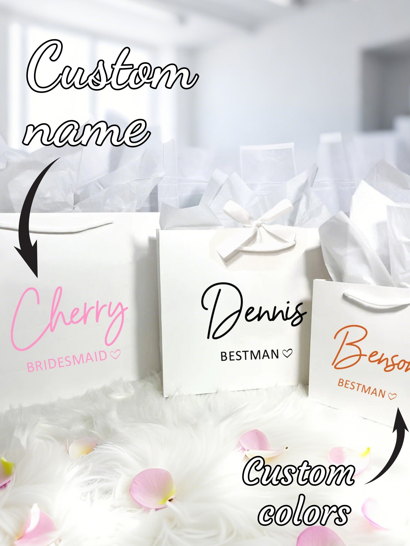 1 adet Özel Düğün Nedime Sağdı - Party Favor Bag incelemesi ve fiyatı