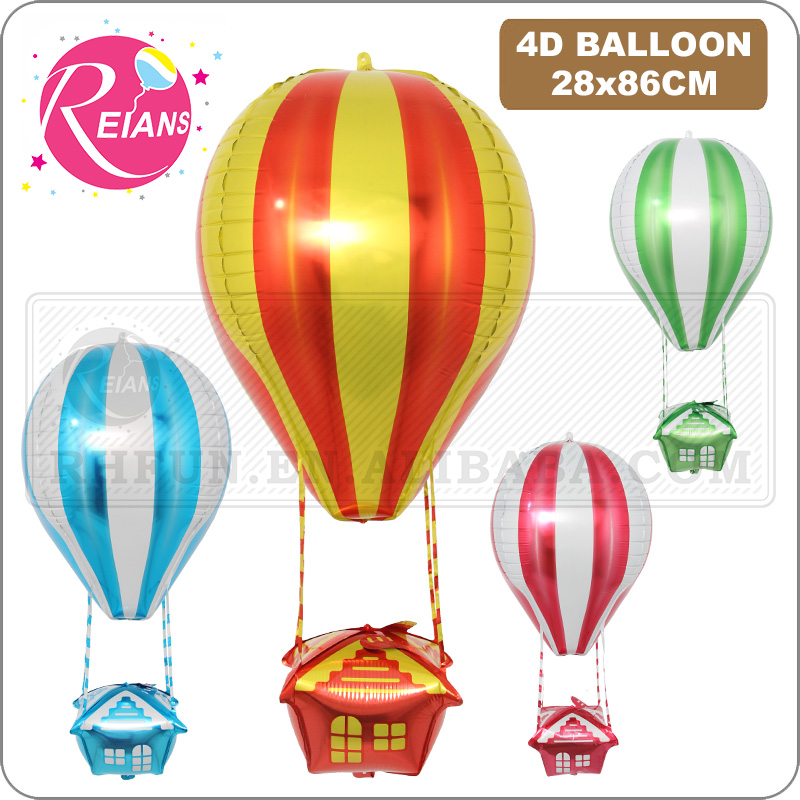 34 inç 4D sıcak hava balon şek - Party Event Supplier incelemesi ve fiyatı